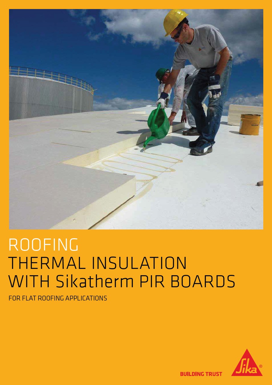 Thermal Insulation With Sikatherm PIR Boards